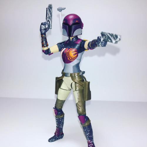 Sabine Wren. Rebel. Hero of Mandalore. Something I’ve noticed with my Sabine I haven’t seen on other
