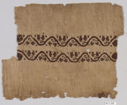 Fragment of a Tunic, Islamic ArtGift of George F. Baker, 1890Metropolitan Museum of Art, New York, N