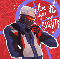 liz-pls:  crowske:  solider 76 is so romantic~