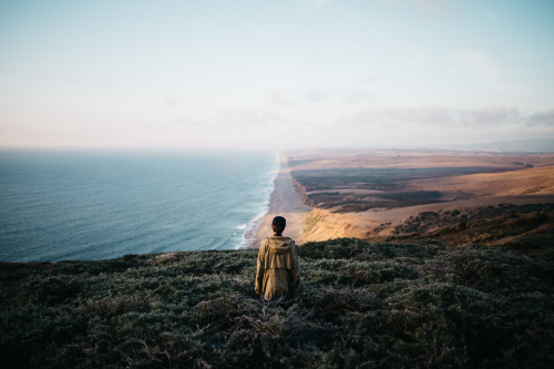 Porn photo tannerseablom:Taking in the view. Point Reyes,