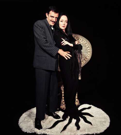 connieallenbury:Gomez &amp; Morticia Addams - The Addams Family (1964-166)