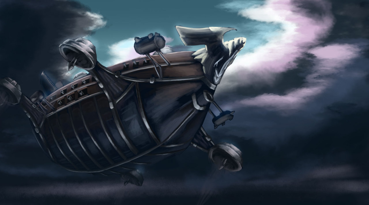 trm-blr:  The Skyfire, flagship of the Alliance’s fleet. I spent way too long painting