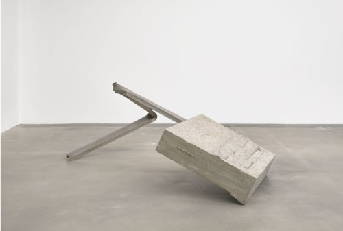 Monika Sosnowska - C and Concrete, 2017106.4 × 279.4 × 267.7 cm