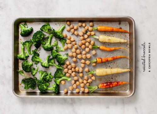 Porn Pics vegan-yums:  Roasted broccoli bowls / Recipe