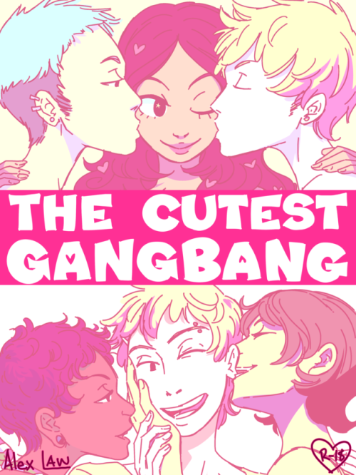 cute-blue: THE CUTEST GANGBANG is a 25-page artbook on sale for ŭ.It is a compilation of both the original cutest gangbang image set, plus an entirely new image set. Download link: BUY THE CUTEST GANGBANGIt can also be purchased directly from my itch.io