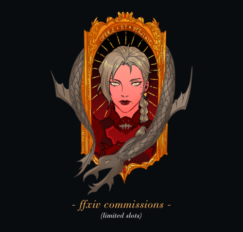einearin:   hi! i’m opening ffxiv commissions! slots are limited to 4 atm, thanks for looking!