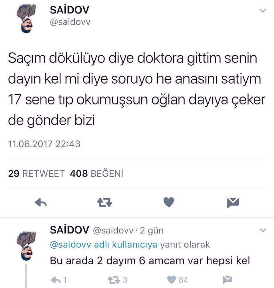 SAİDOV
@saidovv
Saçım...