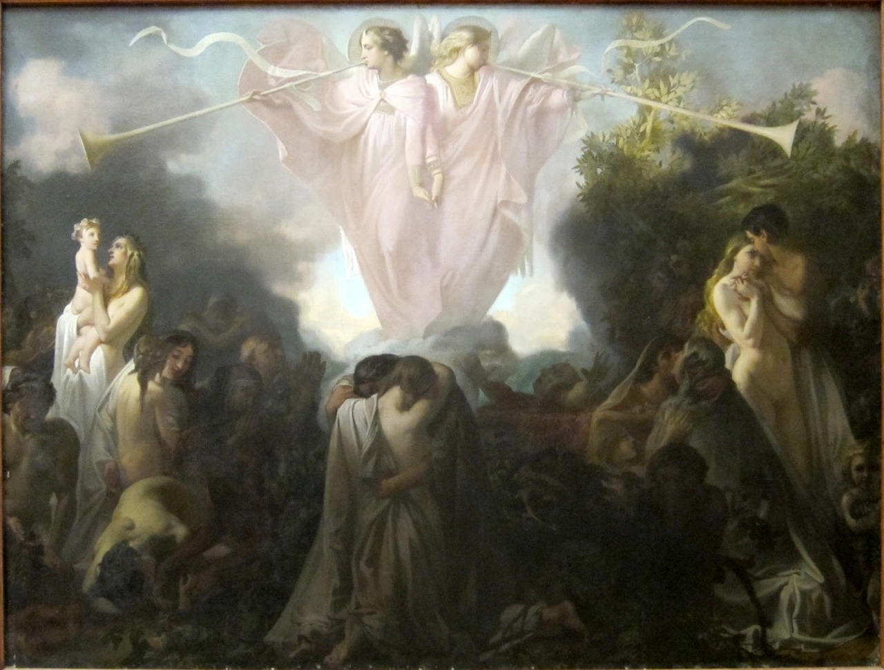 greluc:  silenceforthesoul:  Victor Mottez - La résurrection des morts, 1870 detail