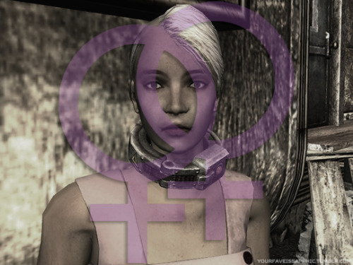 yourfaveissapphic:Clover (from Fallout 3) is sapphic