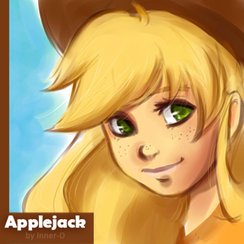 applefan-wyatt:  Human Applejack on sai by ~Inner-D 