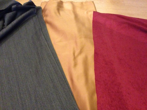 arkadycosplay:This is going to be Meredith’s official color scheme. It all looks a little darker in 