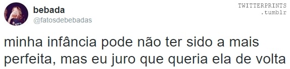 twitterprints:    Prints de tweets - Especial infância