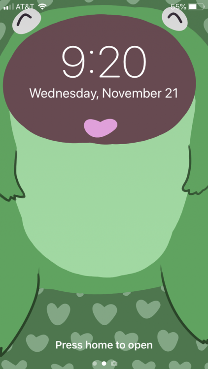 dailyfrogs: hey check out what i did out lol