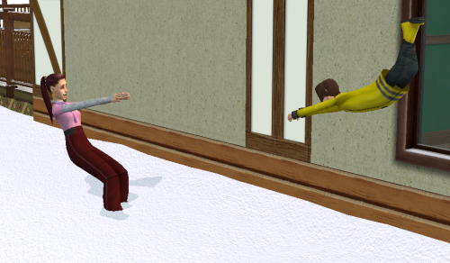 I love Sims 2 glitches more than I can describe. 