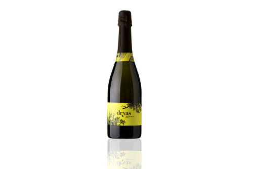 E Finalmente Disponibile Lo Spumante Della Cantina Dryas. Per Le Etichette Ho Utilizzato Dei Frammenti