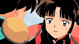 ruby-white-rabbit:  inuyasha-universe:   invyasha:   Naraku is such a total idiot. Sango will never do what he wants her to do. She’s a kind person and no matter what, she’ll always love her little brother.      I’m not crying, I swear! 😭  