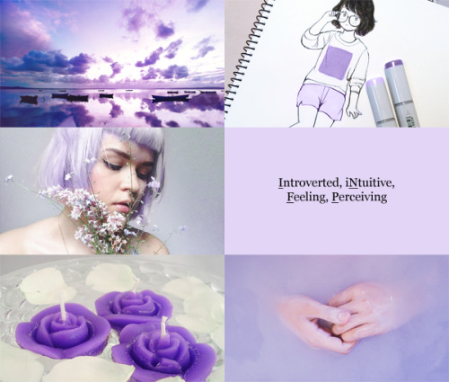 mrpheus:MBTI AESTHETIC: INFP (7/16)INFPs are sensitive, compassionate, and imaginative idealists, gu