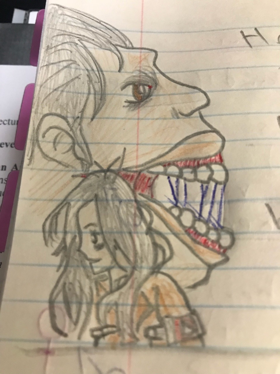 Featured image of post Attack On Titan Cart Titan Drawing : The beast and cart titans are very notable exceptions.