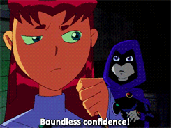 thesylverlining:  Can I just say how cool it was that both of these superheroines’ personalities and powers were explored in this episode? And how well it was done? Starfire was not shamed for being emotional. Her powers come from her emotions. Raven