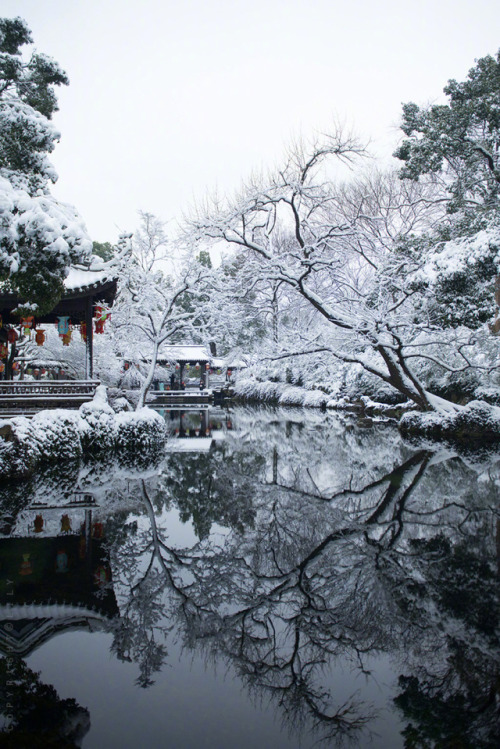 fuckyeahchinesegarden:Chinese garden by 空谷寻芳