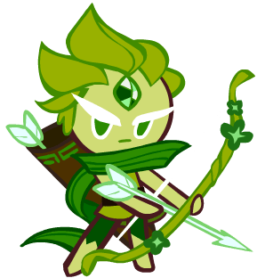 Today’s non-binary lesbian of the day is Wind Archer Cookie from cookie Run!
