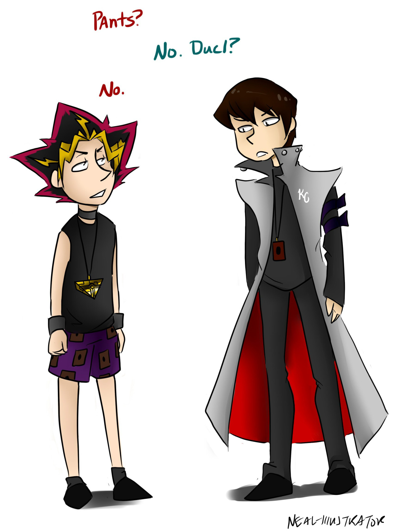 neal-illustrator:  He just wanted his pants back. (a parody of the hilarious book