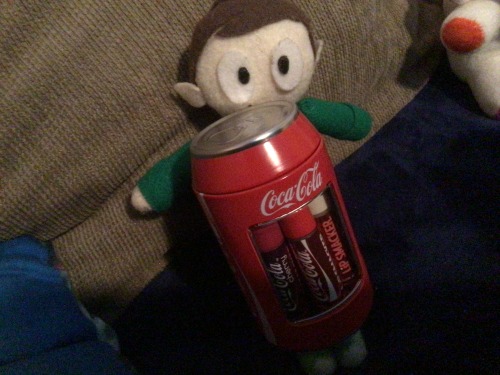 Watch Out, He Has Cola Flavored Lip Smackers