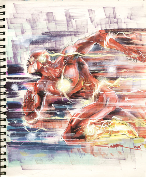 huhloween:  The Flash | Artwork by Cinar  