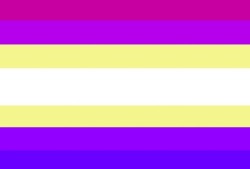 nomapsareamazing: Some NOMAP flag variations! In order: bisexual, nonbinary, genderqueer, ocean, zombie, MLM, goth, primary, beach, and dessert. Some are pride-themed, others are just aesthetics. Feel free to use in icons and moodboards - heck, if you