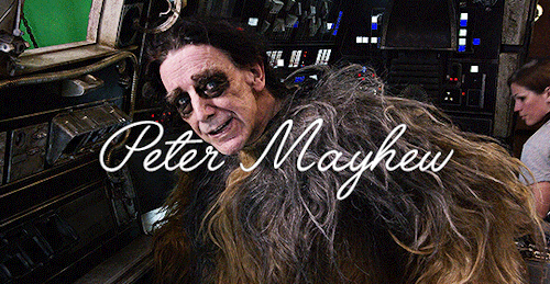 chewbacca:R.I.P. Peter Mayhew (19 May 1944 – 30 April 2019)