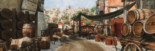 niceguar: Witcher 3: Wild Hunt. Lower Town. Beauclair. Toussaint.Please, check here if you want more