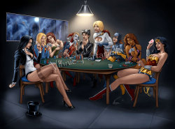 hothotjapanhot:  This is a sweet poker night