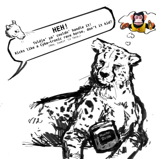 Just Started Watching Beast Wars. Behold, My First Piece Of Beast Wars Fanart.