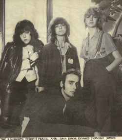  The Raincoats, early lineup before becoming