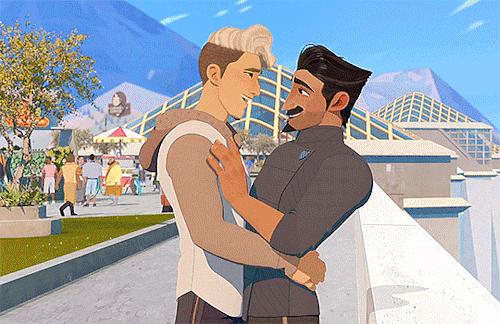 Ballister Boldheart And Ambrosius Goldenloin In NIMONA (2023)