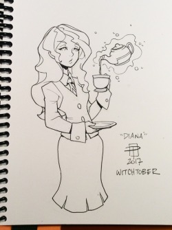 callmepo:Witchtober day 22: Diana Cavendish