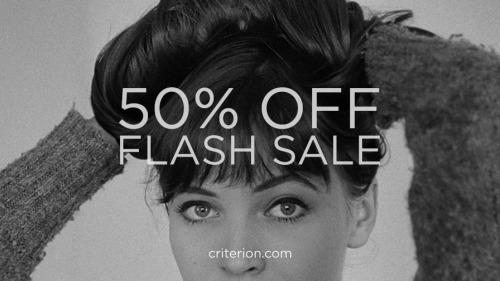 The Criterion Flash Sale is here! Stock up and binge-watch until spring!Need help navigating our gro