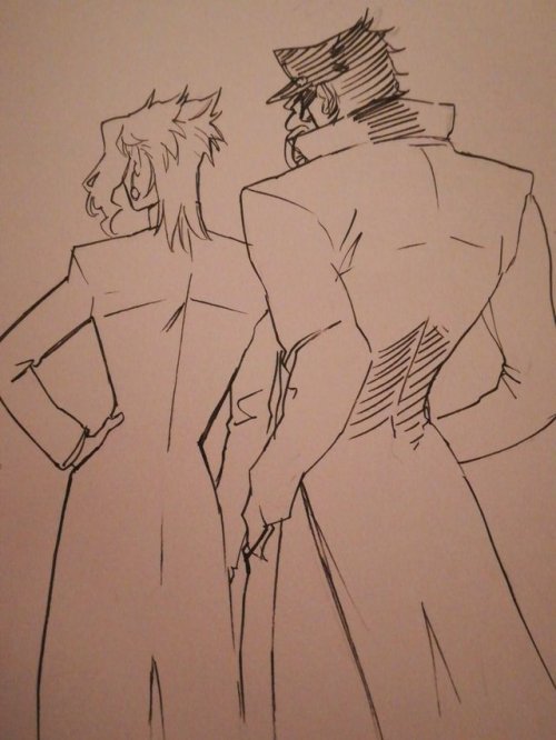 May or may have not developed a strong fixation (aka fetish aka kink) for Kakyoin’s waist ¯\_(ツ)_/¯