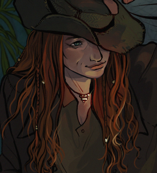 rennybu: My full piece of Anne, Jack and Charles for @blacksailszine! (and closeups :D)it was really