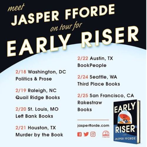 Early Riser will be out in the USA on February 12th!AMERICAN TOUR DATES ARE OUT!!