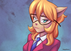 romanrazor:  I’m always stuck for things to draw, so I’ve decided to do what everyone else on the internet does… draw cartoon characters that I fancied as a kid.Here is Callie Briggs from Swat Kats. More to come… maybe.