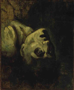 artist-gericault:  Head of a Drowned Man,