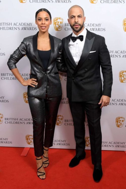 Rochelle and Marvin at the BAFTA Children’s Awards