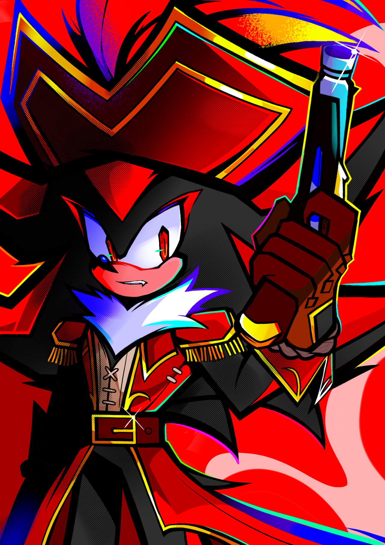 Thanks infinite 😌 #fyp #sonicthehedgehog #shadowthehedgehog