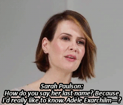 That moment when Sarah Paulson wanted to know how to pronounce Adèle Exarchopoulos’ last name 