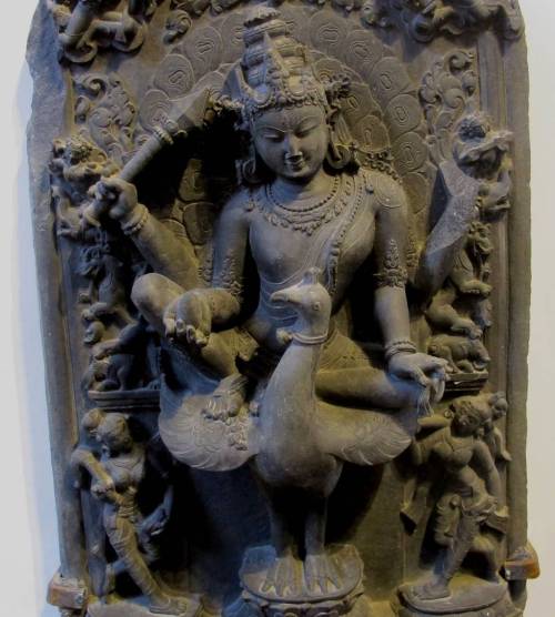 Karthikeya, Pala sculpture Bengal