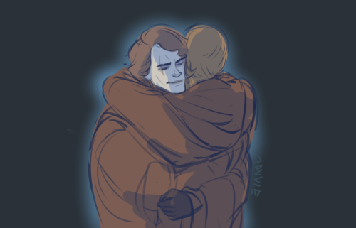 reylo-junkyard:once-again-i-am-dead:javvie:my version of 6th episode endingWhat is the flying thing…