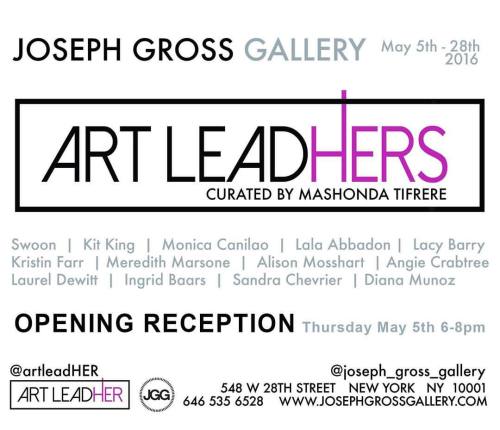 If you&rsquo;re in NYC, please come to this opening tomorrow night at @joseph_gross_gallery in C