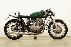 Caferacerpasion:  Kawasaki Kz400 Cafe Racer By Jochen Guske | Www.caferacerpasion.com