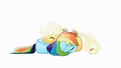 pureponypleasure:  appledash by doqwor  